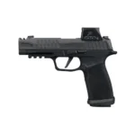 Sig Sauer P365 Fuse Comp Handgun 9mm Luger 21(2) &17(1)rd Magazines 3.7" Barrel Black Modular Polymer Grip Romeo Sig Loc
