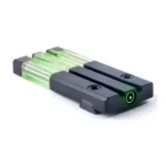 Meprolight ML63216 Fiber-Tritium Bullseye Front Sight, black sight with green inserts