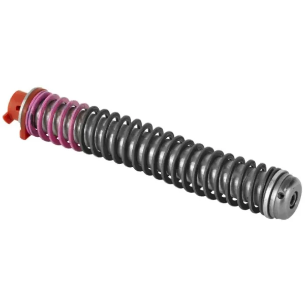 Lasermax Guide Rod Laser Green Glock Gen 5 19/19 MOS/19X/M45, silver spring with red end cap