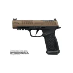 Sig Sauer P365 Fuse Freedom 9MM 17 Rd (1) & 21rd (2) Magazines 4.3" Barrel X-Series 2-Tone Bronze and w/ Black Fiber Optic