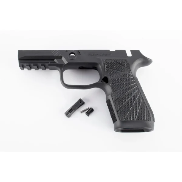 Wilson GRP MOD WC320 black pistol grip module with textured grip and two small parts