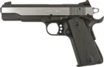 American Tactical ATI GSG M1911 pistol, side view with polished slide and black textured grip