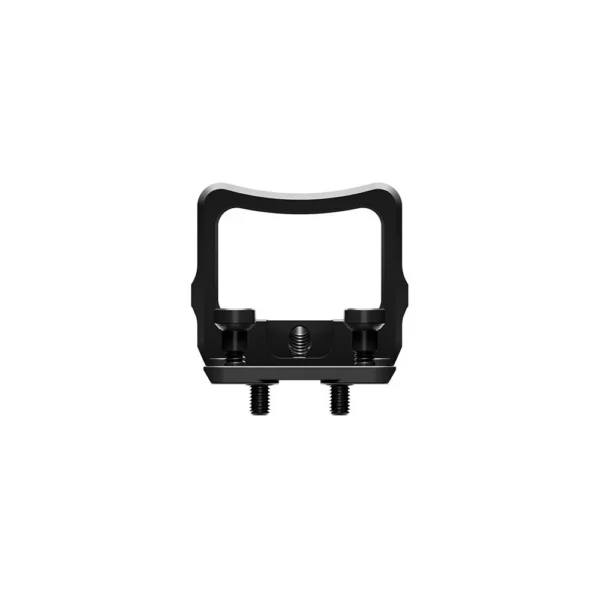 Radian Weapons Guardian Optic Guard for Glock MOS TJ RMR, black front view with two screws