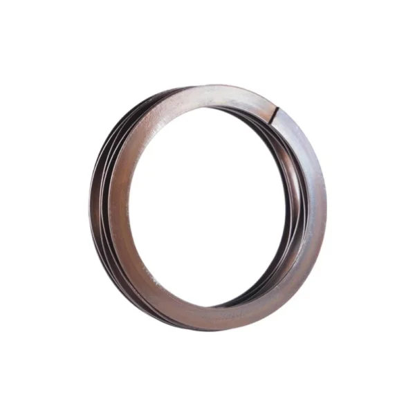 DEAD AIR WAVE SPRINGKEYMO silver circular wave spring, front view