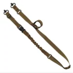 Grovtec QS 2-Point Sentry Sling, coyote brown with push-button swivels and adjustment loops