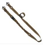 Grovtec QS 2-Point Sentry Sling, coyote brown with push-button swivels and adjustment loops