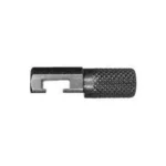GROVTEC Hammer Extension Model 336 Marlin, black knurled extension in side view