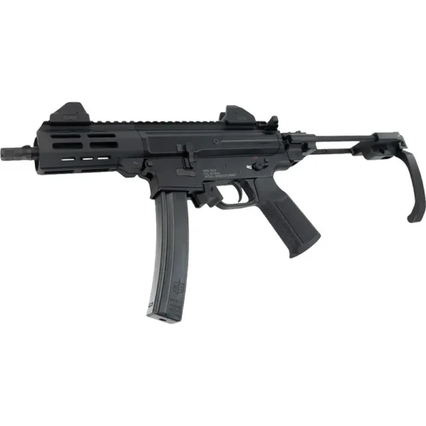 SDS Arms SDS Imports Mac IX Handgun 9mm Luger 30rd Magazines (2) 6.5" 1/2x28 Threaded Barrel Black with J-Brace