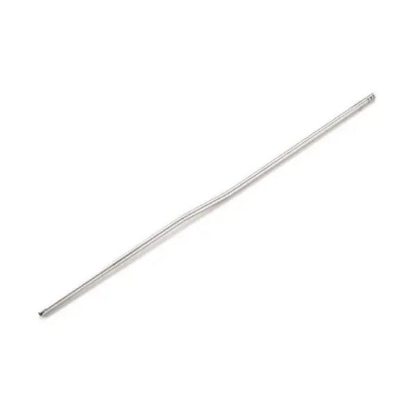 Wilson Combat Mid-Length Gas Tube, silver tube shown diagonally with bent end