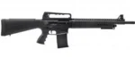 Armscor RIA IMPORTS VR60, black shotgun in left-side view with carry handle and pistol grip