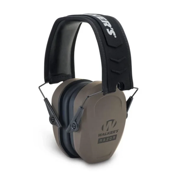 Walkers Game Ear Walker's Razor Slim Passive Ear Muffs 27dB FDE