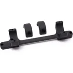DNZ Game Reaper Scope Mount Remington 700 LA, black angled view with one-piece base and four ring sections
