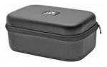 Walker's Muff and Shooting Glasses Case, black zippered hard-shell case