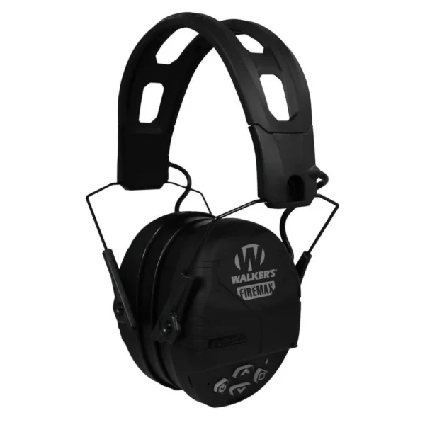 Walkers Game Ear Walker's Firemax Bluetooth Electronic Ear Muffs 23dB Black
