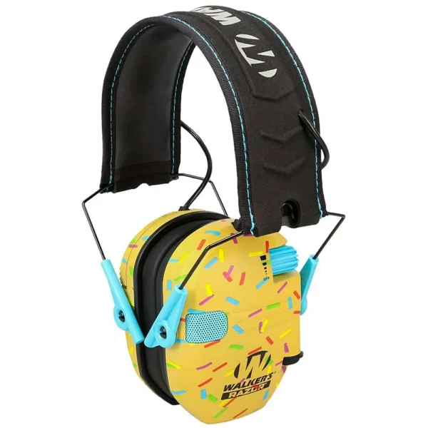 Walkers Game Ear Walker's Razor Slim Electronic Ear Muff 23dB Golden Brown Sprinkles
