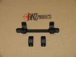 DNZ SAV AXIS/EDGE HIGH 30MM, black one-piece mount and two ring caps