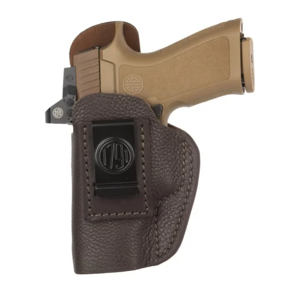 2nd Amendment 1791 LLC 1791 Fair Chase Deer Skin IWB Holster Size 5 Brown LH