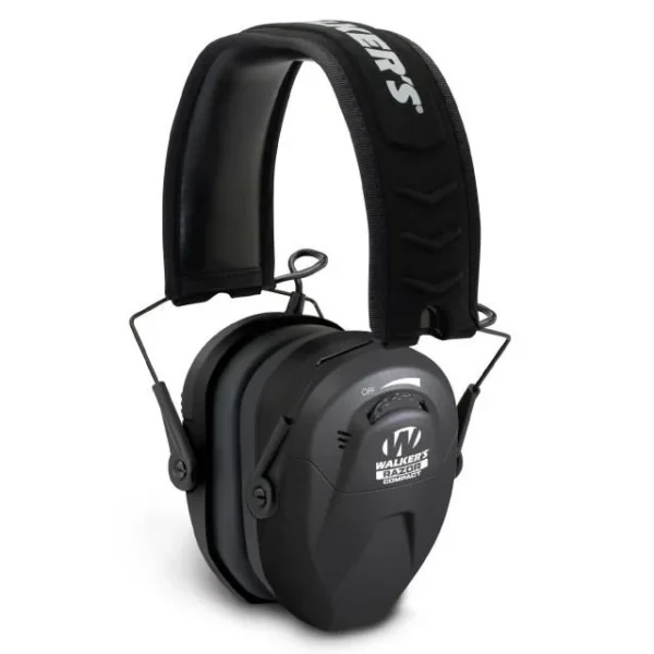 Walkers Game Ear Walker's Game Razor Compact Electronic Ear Muffs 23dB Black
