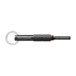 Real Avid 2-in-1 Tool For Glock, black side view with silver ring handle and narrow tip