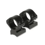 Talley Lightweight Alloy Scope Mounts, two black rings in angled view
