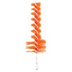 Birchwood Casey Nylon Bore Brush .223/5.56mm with orange spiral bristles and silver stem