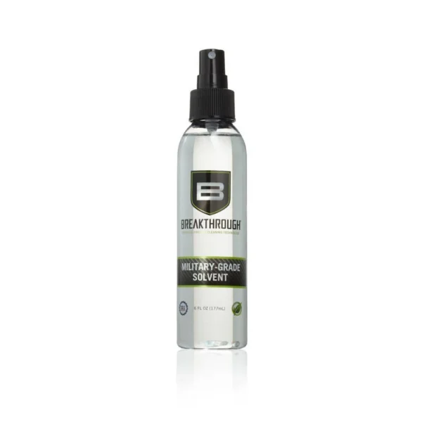 The Allen Company Inc. Breakthrough Clean Technologies Military Grade Solvent, clear pump bottle