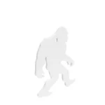 Birchwood Casey AR500 3/8" Steel 1 Hole Animal Silhouette Target - Yeti 1/ct