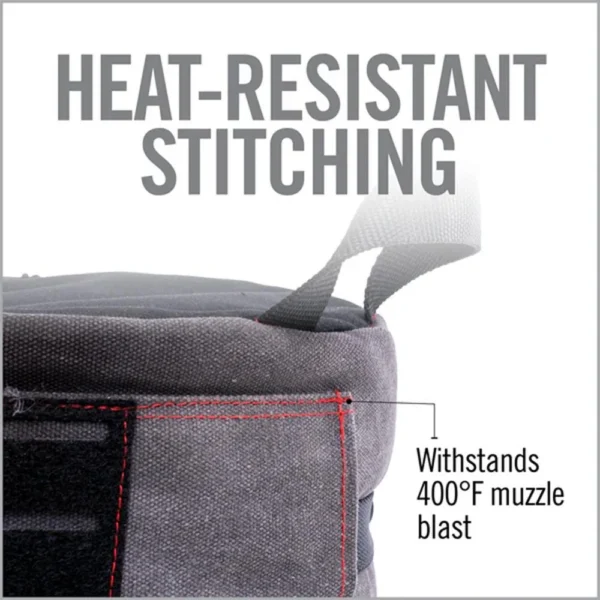 Real Avid Ratchet Rest Adjustable Height Shooting Bag Front Medium
