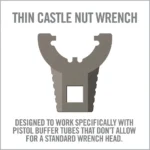 Real Avid Master-Fit Thin Castle Nut Wrench