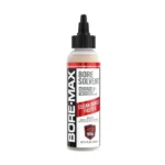 REAL AVID BORE MAX BORE SOLVENT 4OZ white bottle with black applicator cap and red label