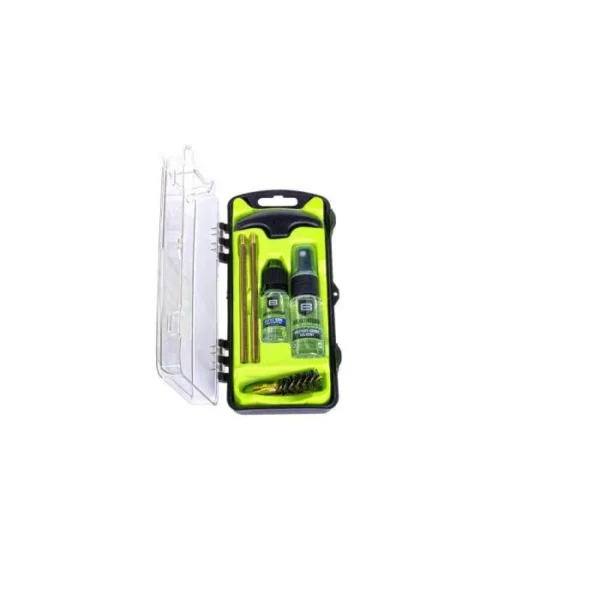 Breakthrough Clean Technologies BCT VISION CLN KIT, open green and black cleaning kit case