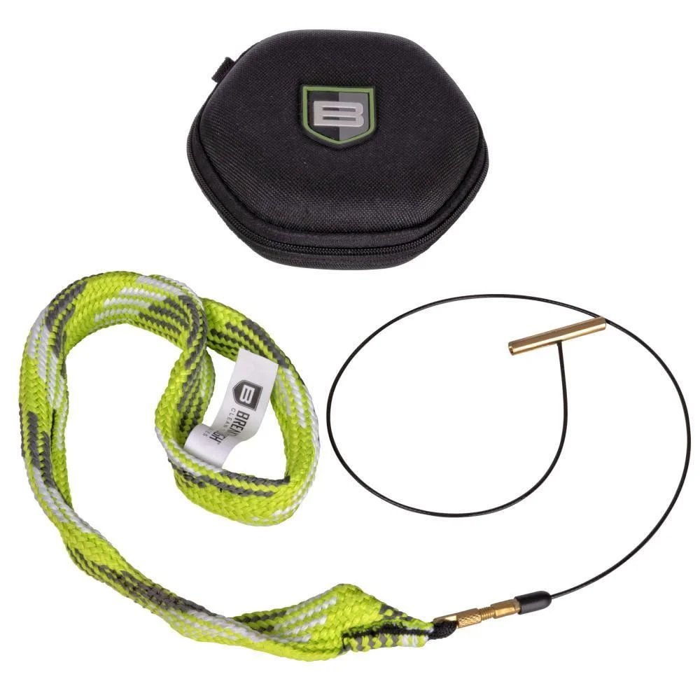 primary-55448 Breakthrough Clean Handgun Battle Rope 2.0, green bore rope, cable and black zippered case