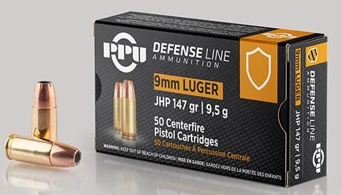 Prvi Partizan PPU 9MM JHP 147GR 50/1000
