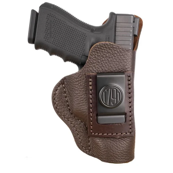 2nd Amendment 1791 LLC 1791 Fair Chase Deer Skin IWB Holster Size 4 Brown LH
