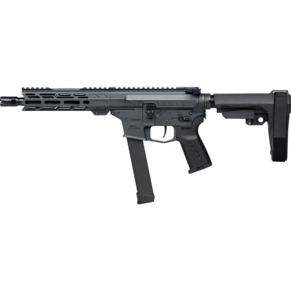 Cmmg Inc. CMMG Banshee Fixed Ejector MkGs Pistol 9mm Luger 33rd Magazine 8'' Barrel Tungsten w/Brace