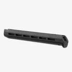 MAGPUL ELG MLOK MRLN 1895/336 HG BLK, black side view with elongated slots
