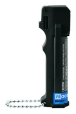 Mace Personal Defense Mace Pepper Spray Triple Action Police Model 12' Range - Black