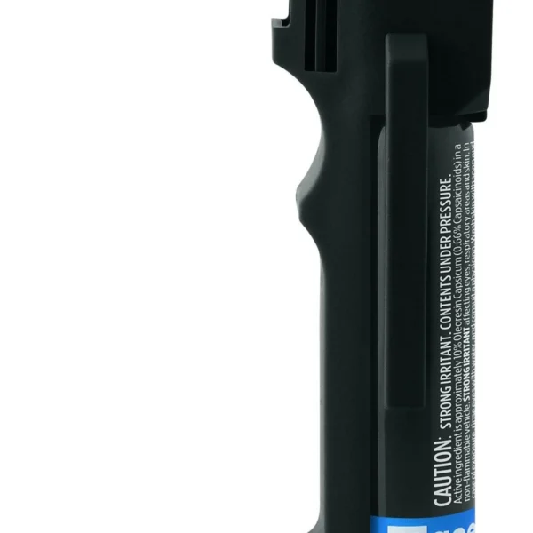 Mace Personal Defense Mace Pepper Spray Triple Action Police Model 12' Range - Black