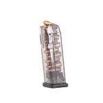 Elite Tactical Systems Smoke Series Glock Magazine translucent smoke magazine with visible cartridges