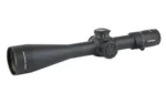 Leupold LEUP MARK 4HD 8-32X56 ILLUM PR2-MIL black scope, angled right-side view with turrets