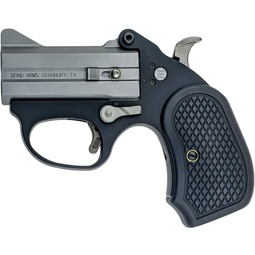 Bond Arms Inc. Bond Arms Stinger "Fireball" Handgun 22 Mag 2rd Capacity 3" Barrel Matte Stainless Steel with Black Grips