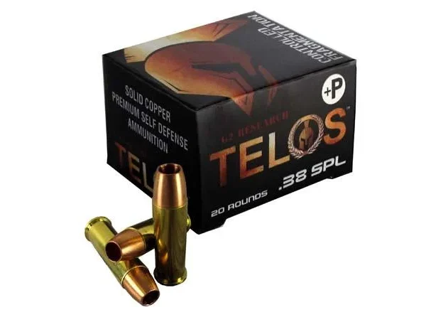 G2 Research Inc. G2 Telos Handgun Ammunition .38 Spl(+P) 105 gr Frangible 1170 fps 20/ct