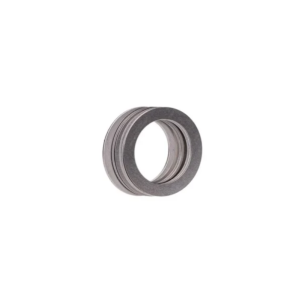 RUGGED SHIM KIT 5/8X24, stacked gray metal ring shims in angled view