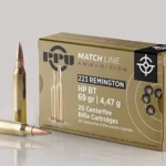 Prvi Partizan PPU .223 REM MATCH 69GR HPBT 20/1000