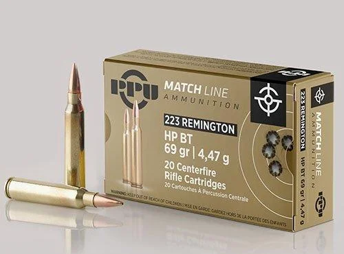 primary-55830 Prvi Partizan PPU .223 REM MATCH 69GR HPBT 20/1000