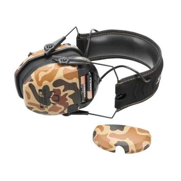 Walkers Game Ear Walker's Razor Slim Electronic Ear Muffs - Duck Camo 23db
