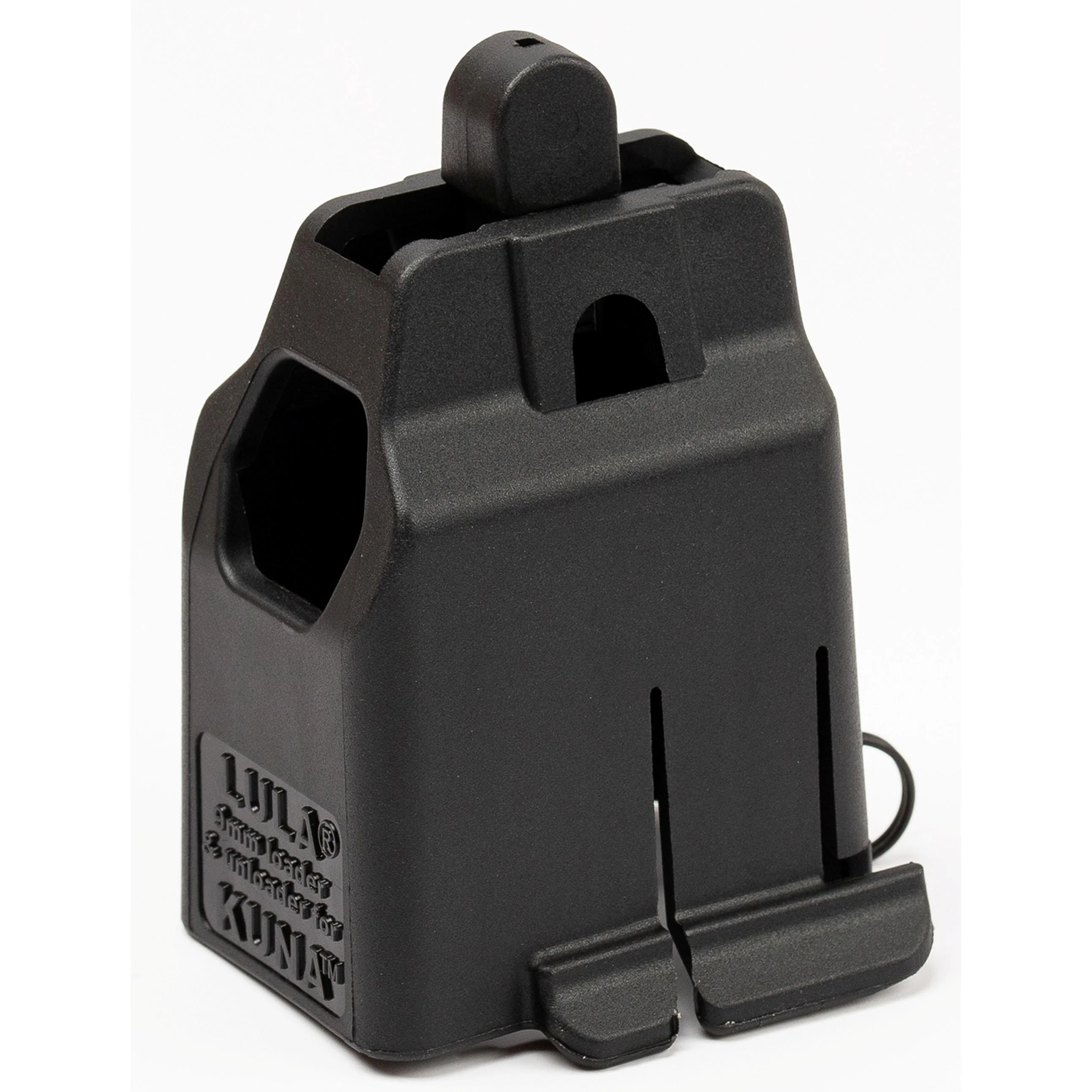 primary-55908 TACSOL XRING VR TD G2 RCVR, black, rear three-quarter view with sight and lower latches