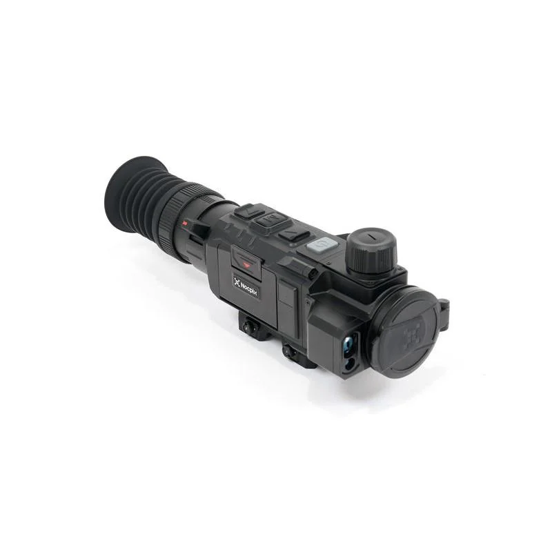 primary-55912 Nocpix RICO3 Thermal Sight, black angled rear view with rubber eyecup and adjustment controls