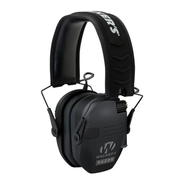 Walkers Game Ear Walker's Game Razor Slim Shooter Folding Ear Muffs 23dB Black