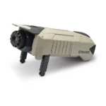 Gsm SME Bullseye Long Range Target Camera Sniper Edition, tan angled view on two stands